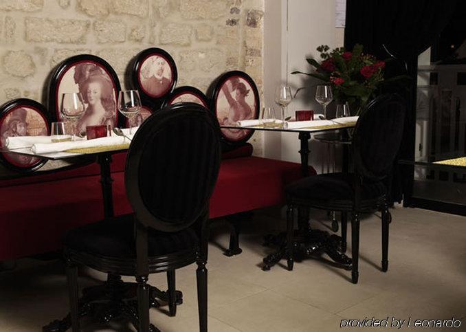 Boutique Hotel Konfidentiel Paris Restoran foto