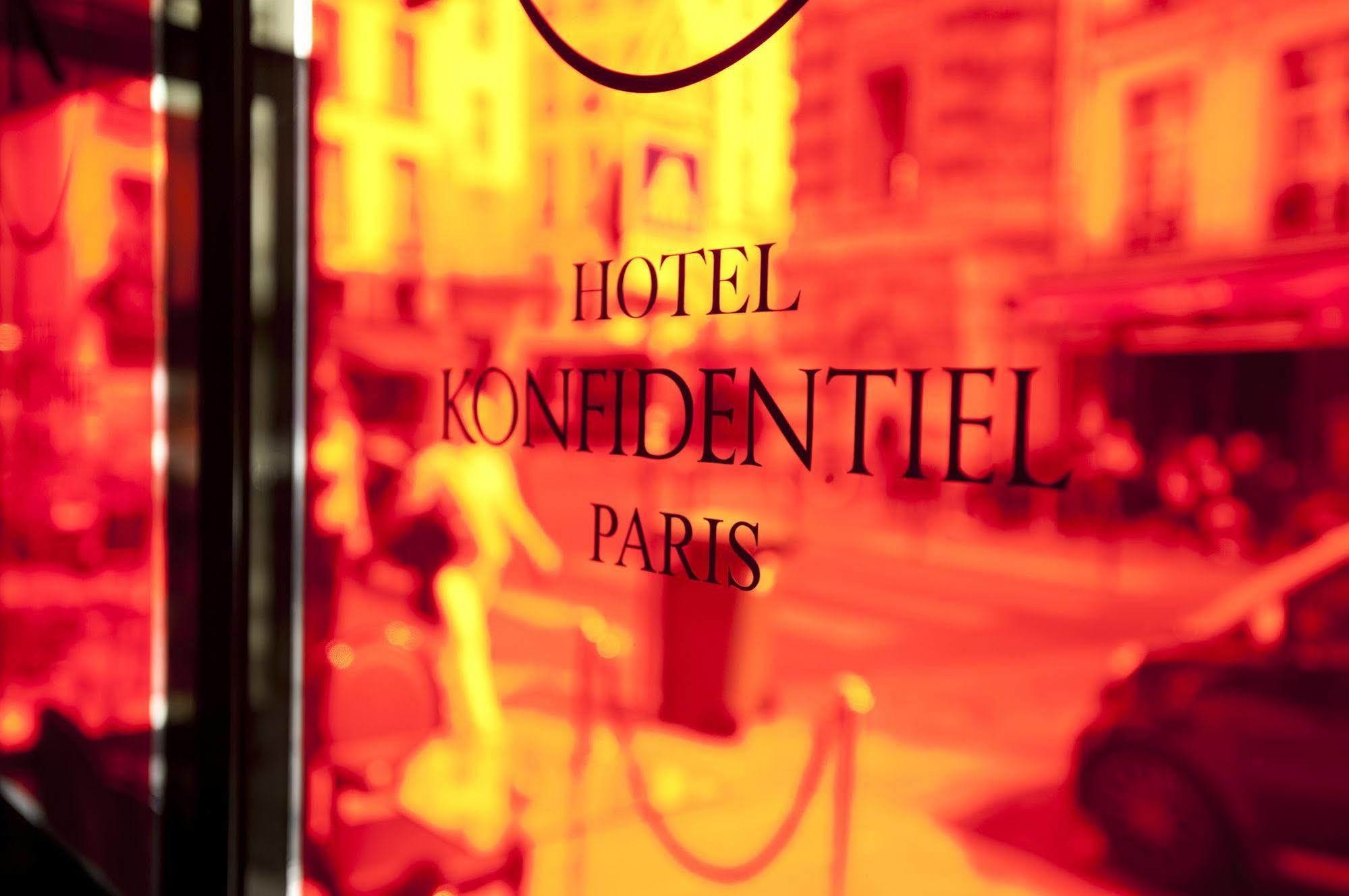 Boutique Hotel Konfidentiel Paris Bagian luar foto